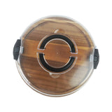 Maxbell Cheese Board Portable Gifts with Handle Snack Plate for Outdoor Bread Travel