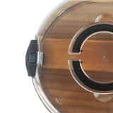 Maxbell Cheese Board Portable Gifts with Handle Snack Plate for Outdoor Bread Travel