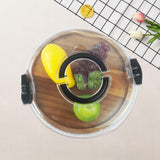 Maxbell Cheese Board Portable Gifts with Handle Snack Plate for Outdoor Bread Travel