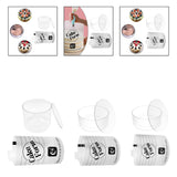 Maxbell Acrylic Cake Form Practical Easy to Use DIY Multifunctional Cake Making Tool 6 inch