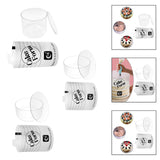 Maxbell Acrylic Cake Form Practical Easy to Use DIY Multifunctional Cake Making Tool 6 inch