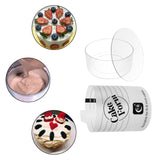 Maxbell Acrylic Cake Form Practical Easy to Use DIY Multifunctional Cake Making Tool 8 inch