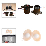 Maxbell 2 Pieces Lamp Socket Assemble for Range Hood Easy Installation Compatibility