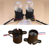 Maxbell 2 Pieces Lamp Socket Assemble for Range Hood Easy Installation Compatibility