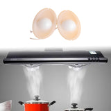 Maxbell 2 Pieces Range Hood Lamp Shade Versatile Sturdy Replacement Part Accessories