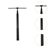 Maxbell Shower Squeegee Sturdy Telescopic Window Squeegee for Mirror Floor Bathroom Black