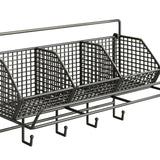 Maxbell Kitchen Wall Basket with 3 Compartments Home Decor Food Storage Fruit Basket