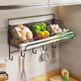 Maxbell Kitchen Wall Basket with 3 Compartments Home Decor Food Storage Fruit Basket