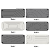 Maxbell Water Absorbing Stone Tray Protect Surface Bathroom Tray for Hand Soap Plant Style A