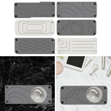 Maxbell Water Absorbing Stone Tray Protect Surface Bathroom Tray for Hand Soap Plant Style A