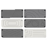 Maxbell Water Absorbing Stone Tray Protect Surface Bathroom Tray for Hand Soap Plant Style A