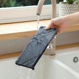 Maxbell Water Absorbing Stone Tray Protect Surface Bathroom Tray for Hand Soap Plant Style A