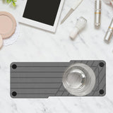 Maxbell Water Absorbing Stone Tray Protect Surface Bathroom Tray for Hand Soap Plant Style A