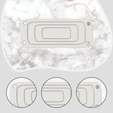 Maxbell Water Absorbing Stone Tray Protect Surface Bathroom Tray for Hand Soap Plant Style C