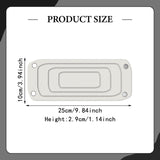 Maxbell Water Absorbing Stone Tray Protect Surface Bathroom Tray for Hand Soap Plant Style C