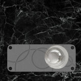 Maxbell Water Absorbing Stone Tray Protect Surface Bathroom Tray for Hand Soap Plant Style D