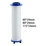 Maxbell 10x Shower Filter Replacement Cartridge Shower Head Replacement for Bathroom 6cmx2.4cm