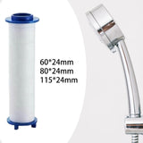 Maxbell 10x Shower Filter Replacement Cartridge Shower Head Replacement for Bathroom 6cmx2.4cm