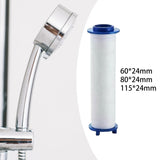 Maxbell 10x Shower Filter Replacement Cartridge Shower Head Replacement for Bathroom 6cmx2.4cm