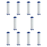 Maxbell 10x Shower Filter Replacement Cartridge Shower Head Replacement for Bathroom 6cmx2.4cm