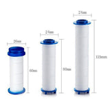 Maxbell 10x Shower Filter Replacement Cartridge Shower Head Replacement for Bathroom 6cmx2.4cm