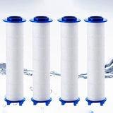 Maxbell 10x Shower Filter Replacement Cartridge Shower Head Replacement for Bathroom 6cmx2.4cm