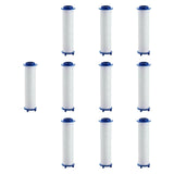 Maxbell 10x Shower Filter Replacement Cartridge Shower Head Replacement for Bathroom 11.5cmx2.4cm