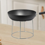 Maxbell Wok Insulation Rack Heavy Duty Steaming Rack for Kitchen Table Hotel Camping Round A