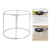 Maxbell Wok Insulation Rack Heavy Duty Steaming Rack for Kitchen Table Hotel Camping Round B