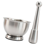 Maxbell Spice Grinding Bowl Multipurpose Garlic Pounder for Ginger Hot Sauce Chutney