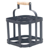 Maxbell Drink Delivery Carrier Desktop Wine Bottle Storage for Restaurant Office KTV