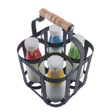 Maxbell Drink Delivery Carrier Desktop Wine Bottle Storage for Restaurant Office KTV
