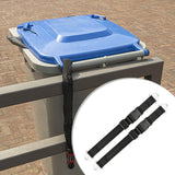 Maxbell 2Pcs Trash Can Lid Locks Straps for Animals Trash Bin Locks for Outside Home