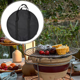 Maxbell BBQ Grill Storage Camp Stove Carry Bag for Grilling Round 33x14cm
