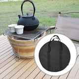 Maxbell BBQ Grill Storage Camp Stove Carry Bag for Grilling Big Round 38x14cm