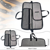 Maxbell Canvas Knife Case Protector Chef’S Knife Roll Bag for Traveling Camping Home