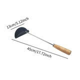 Maxbell Frying Spoon Time Saving Long Handle Sturdy Kitchen Tool Homemade Taco Shell 13CM Diameter
