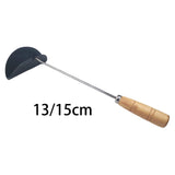 Maxbell Frying Spoon Time Saving Long Handle Sturdy Kitchen Tool Homemade Taco Shell 13CM Diameter