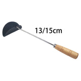 Maxbell Frying Spoon Time Saving Long Handle Sturdy Kitchen Tool Homemade Taco Shell 13CM Diameter