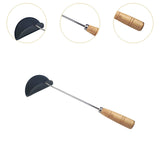 Maxbell Frying Spoon Time Saving Long Handle Sturdy Kitchen Tool Homemade Taco Shell 15CM Diameter