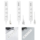 Maxbell Power Strip US Plug Portable Overload Protection for Garage Desktop Workshop Style A