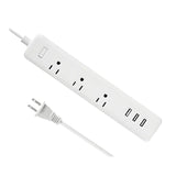 Maxbell Power Strip US Plug Portable Overload Protection for Garage Desktop Workshop Style A