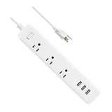 Maxbell Power Strip US Plug Portable Overload Protection for Garage Desktop Workshop Style B
