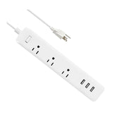 Maxbell Power Strip US Plug Portable Overload Protection for Garage Desktop Workshop Style B