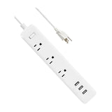 Maxbell Power Strip US Plug Portable Overload Protection for Garage Desktop Workshop Style B