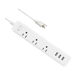 Maxbell Power Strip US Plug Portable Overload Protection for Garage Desktop Workshop Style B