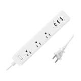 Maxbell Power Strip US Plug Portable Overload Protection for Garage Desktop Workshop Style C