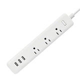 Maxbell Power Strip US Plug Portable Overload Protection for Garage Desktop Workshop Style C