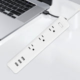 Maxbell Power Strip US Plug Portable Overload Protection for Garage Desktop Workshop Style C