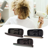 Maxbell Hair Dryer Case for Travel Protection Shockproof Hard EVA Holder Storage Bag Black